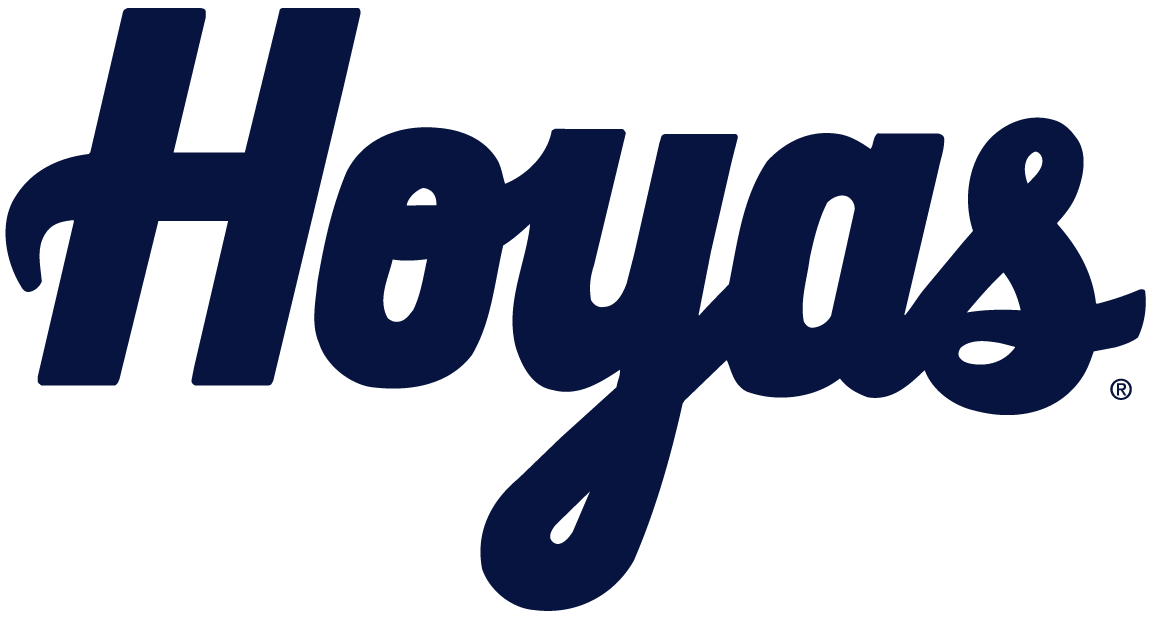 Georgetown Hoyas 0-Pres Wordmark Logo t shirts DIY iron ons